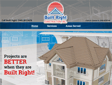 Tablet Screenshot of builtrightinc.net